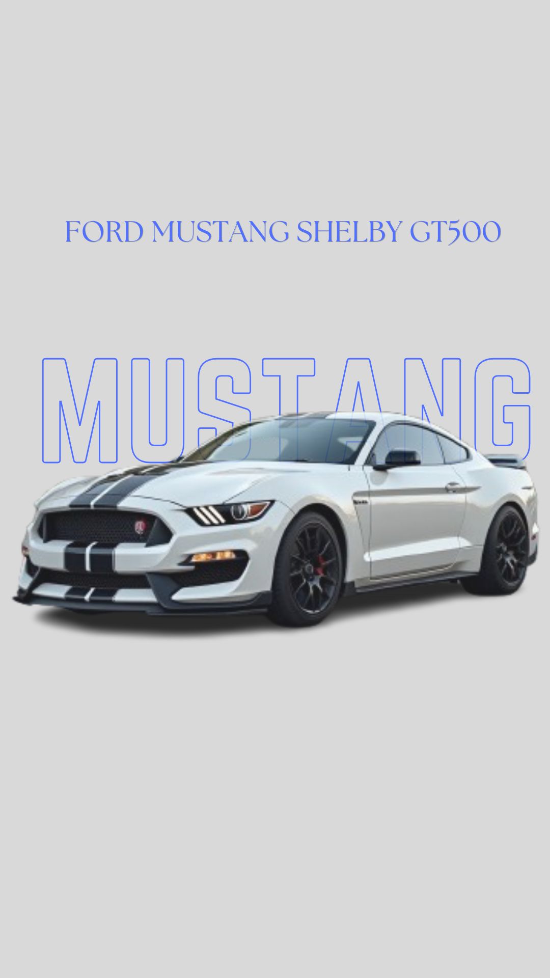 Mustang Shelby Blue